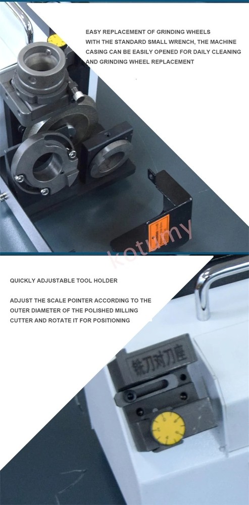 GD-320 Electric Milling Cutter Grinder Drill Sharpener Sharpening Machine220V