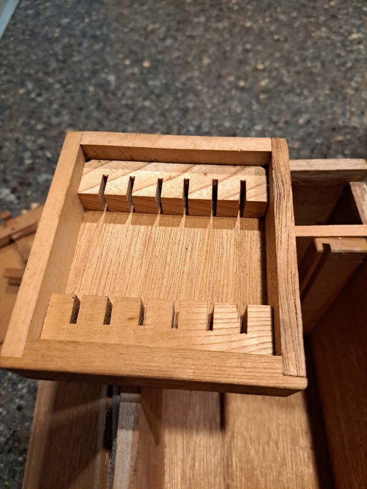 Vintage stellar microscope with Wooden Box.