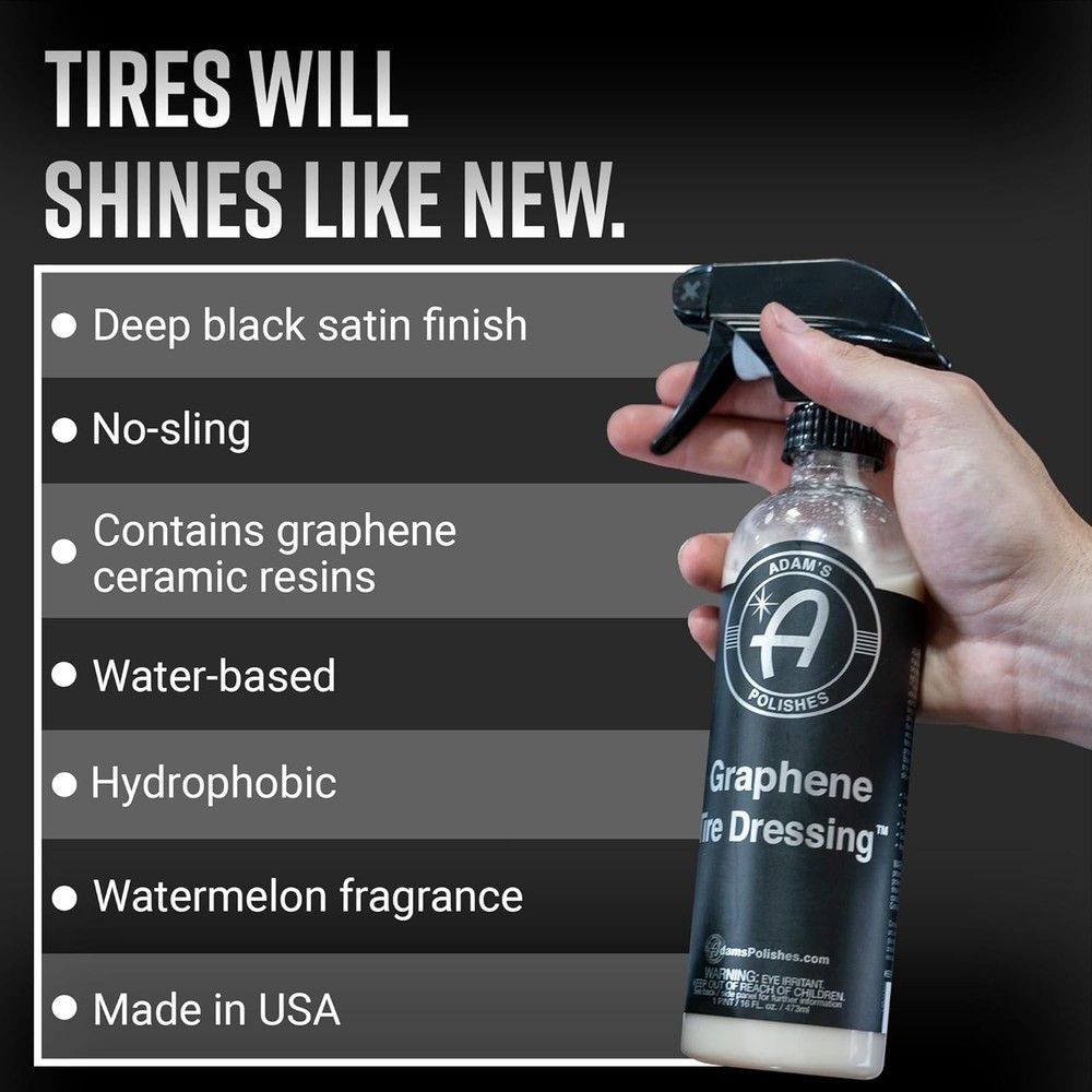Graphene Tire Dressing Combo