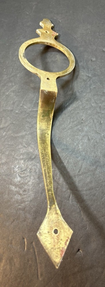 Brass Entry Door Hardware 14” Pull Handle Deadbolt Opening