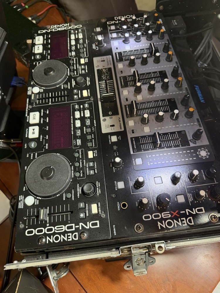 Denon DN-D6000 & DN-X900 DJ Package MP3 Playback Hot Start Stutter Loop Case