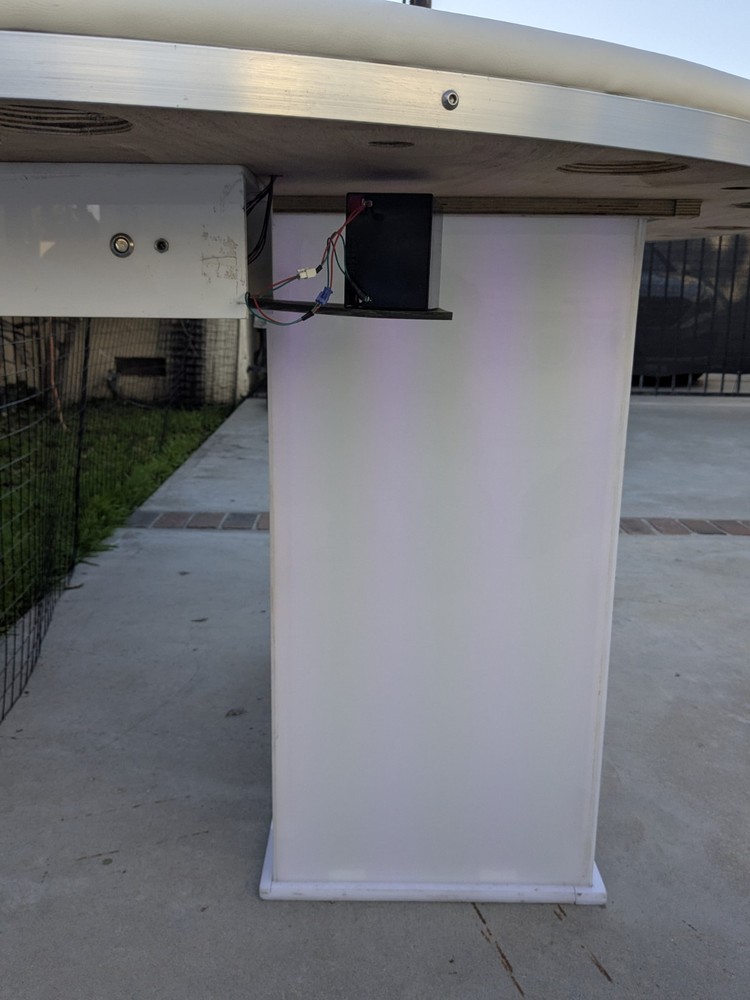 LED Blackjack Table - Casino Style illuminated Gaming Table