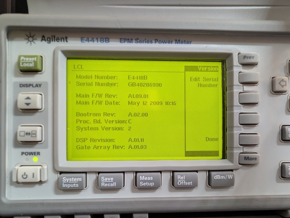 Agilent E4418B EPM Power Meter - Good Condition (HP/Keysight)
