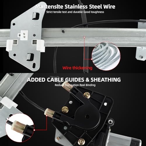 Front Left Driver Side Power Window Regulator with Front Left (Driver Side)