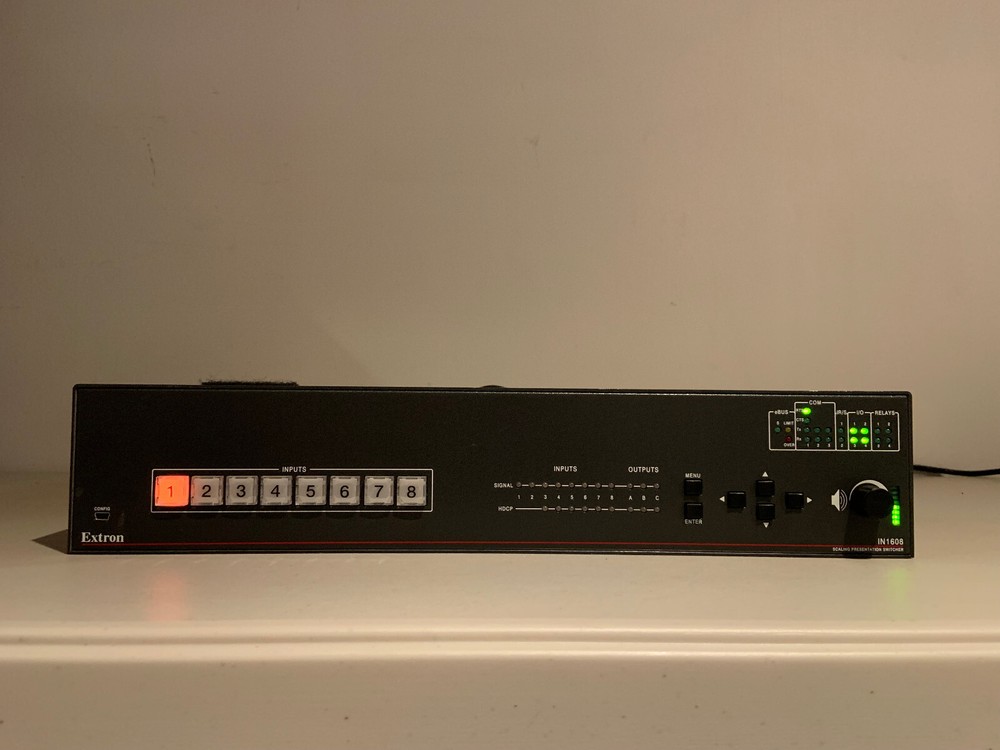 Extron IN 1608 ICPC SA Scaling Presentation Switcher with Control processor