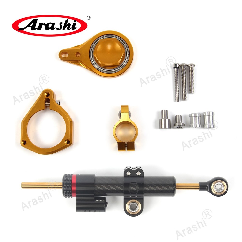 For BMW S1000RR 2009-2013 2010 Steering Damper Stabilizer and Mounting Brackets