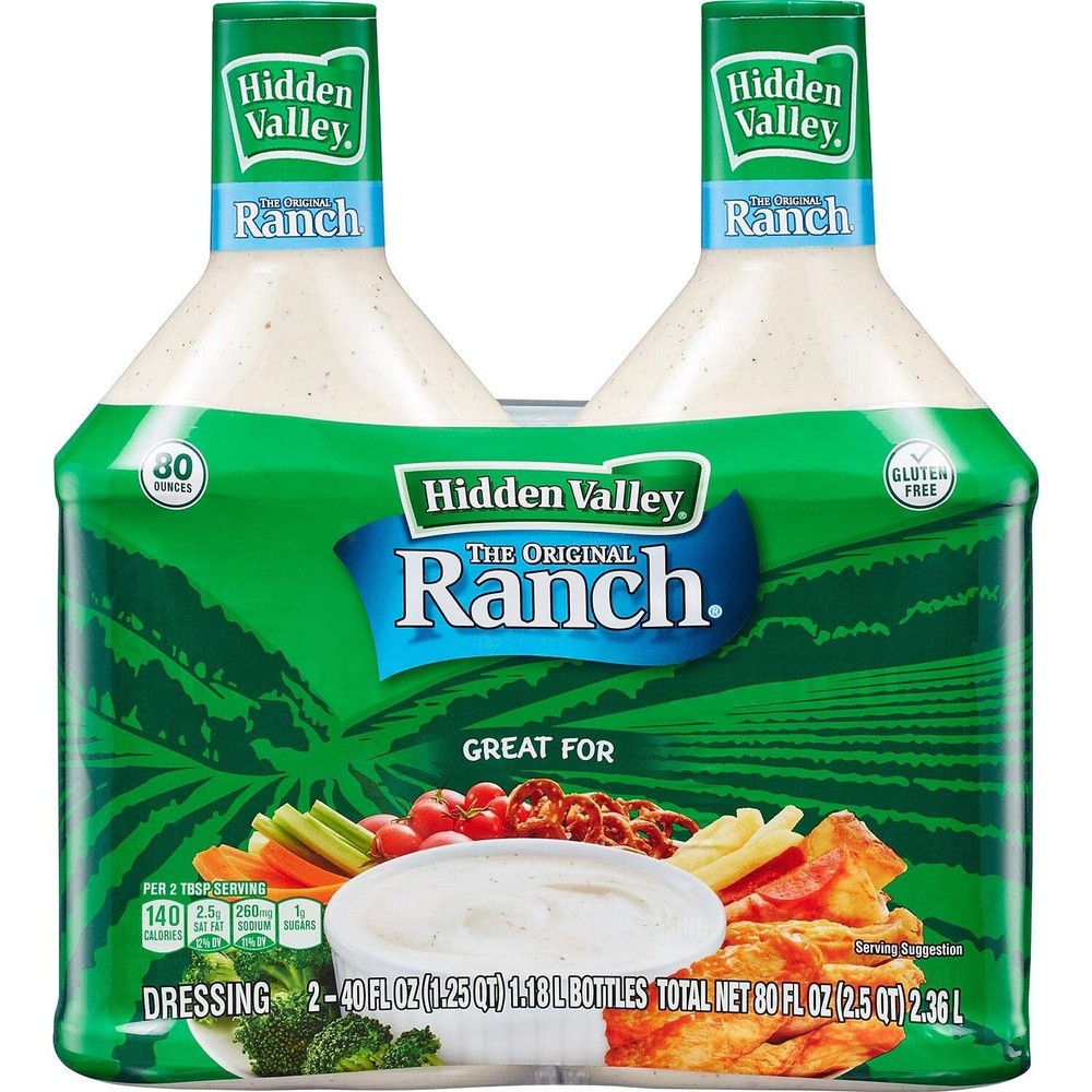 Hidden Valley Original Ranch Dressing, 40 oz., 2 pk.