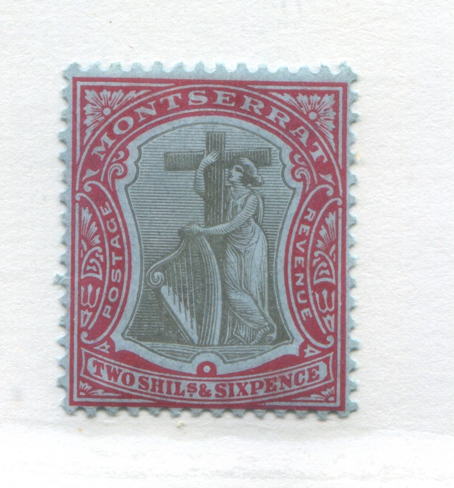 Montserrat 1908 2/6d mint o.g. hinged