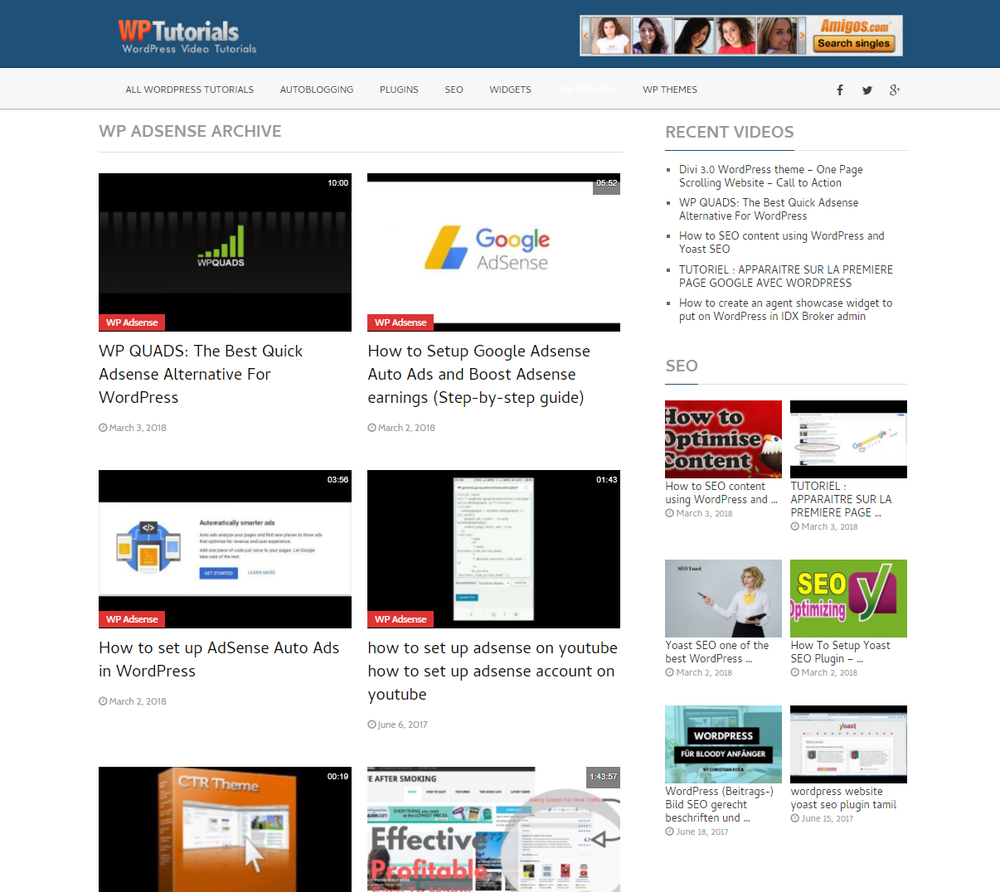 🥇 Turnkey Wordpress Video Tutorials Website Script, Make $100+ a Day Autopilot