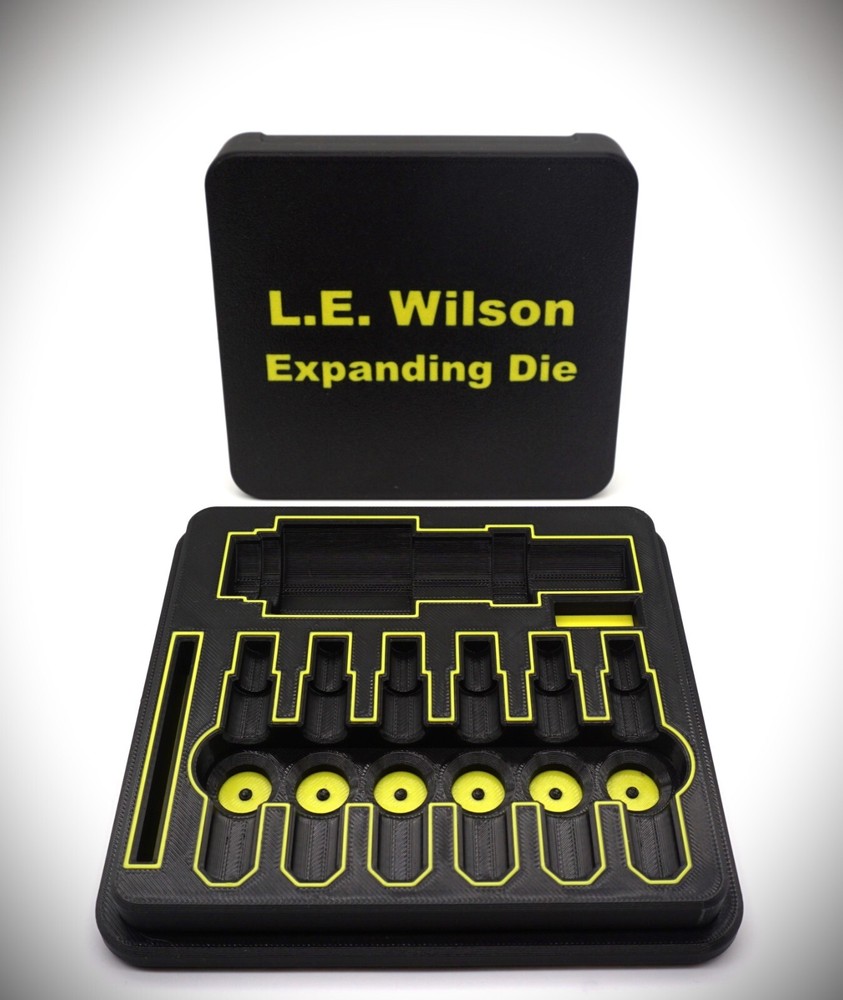 L.E. Wilson Expanding Mandrel Die Storage Case.