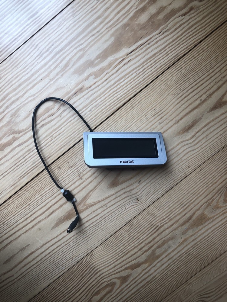 Micros WS6 Rear Customer Display (400381-001)