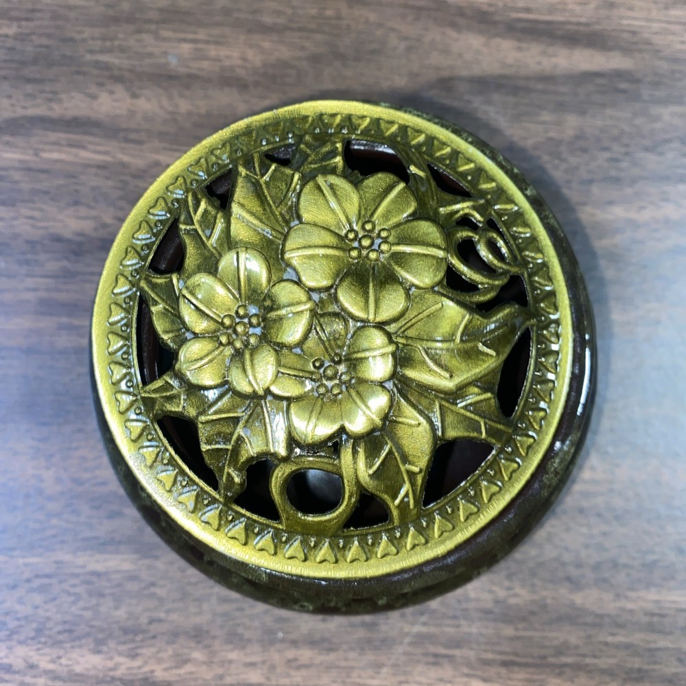 Ceramic Incense Burner, Green Brown Color available