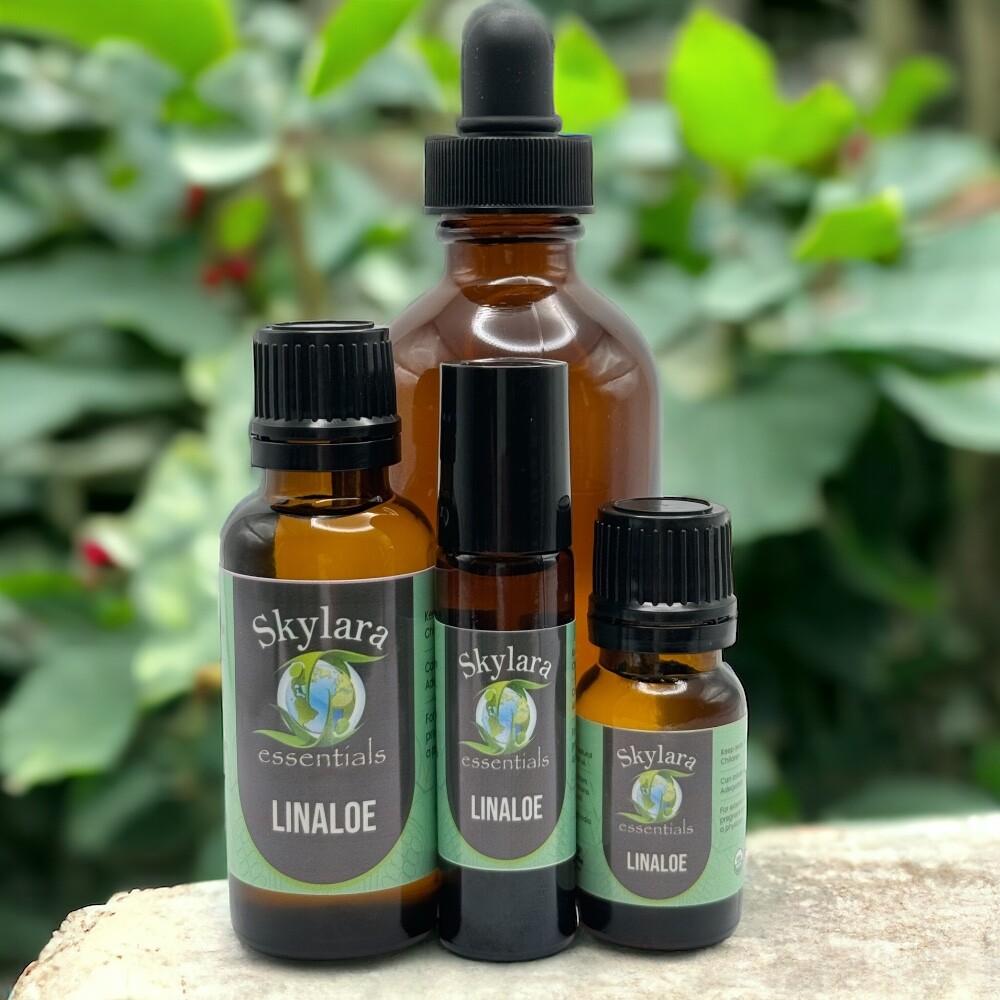 100% Pure Organic Linaloe Essential Oil
