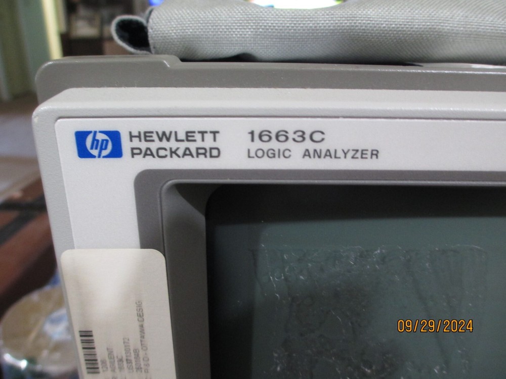 HP Agilent 1663C 34-Channel Logic Analyzer & Omega Chart Recorder