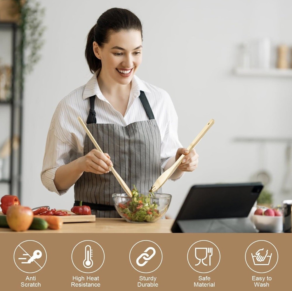 Wooden Kitchen Spoon Set