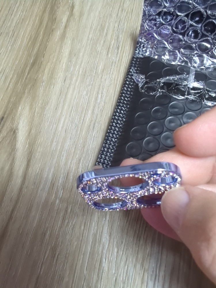 Otofly iPhone 13 Pro/13PM Camera Lens Protector Blue Diamonds