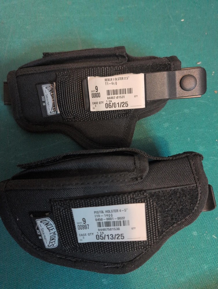 Uncle Mike's Holsters (2 Pack) - Versatile Black Carrying Solution