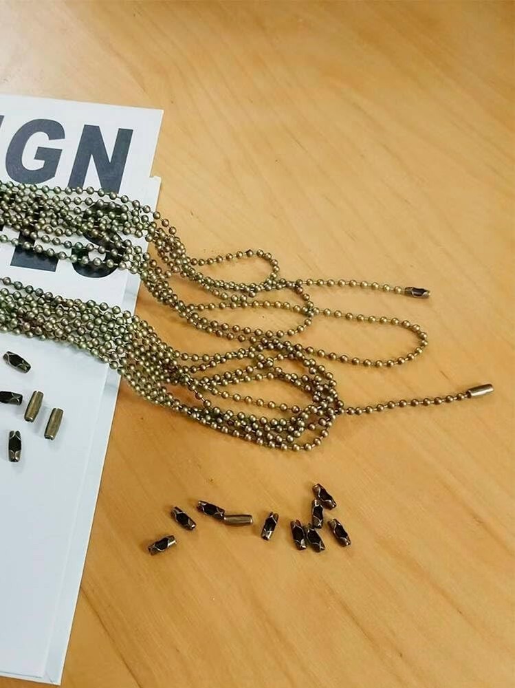 160-inch Ceiling Fan Pull Chain, Rustproof 3mm Pull Chain Extension for Ceiling