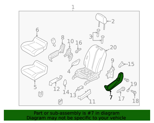Genuine GM Outer Finish Panel 19317584
