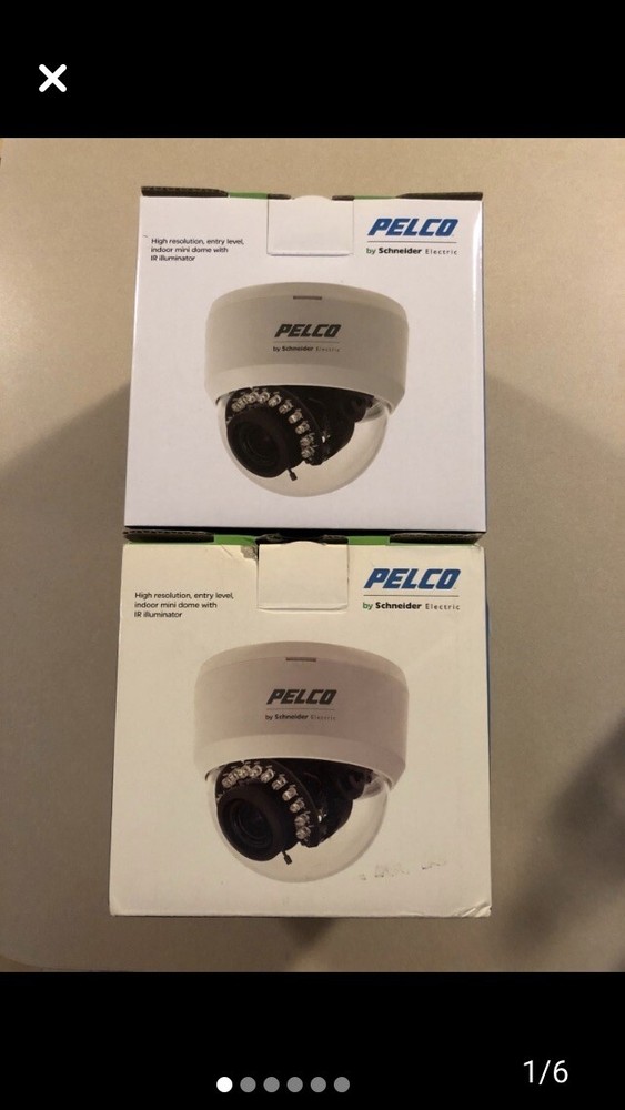 2-Pelco FD1-IRF4-4X