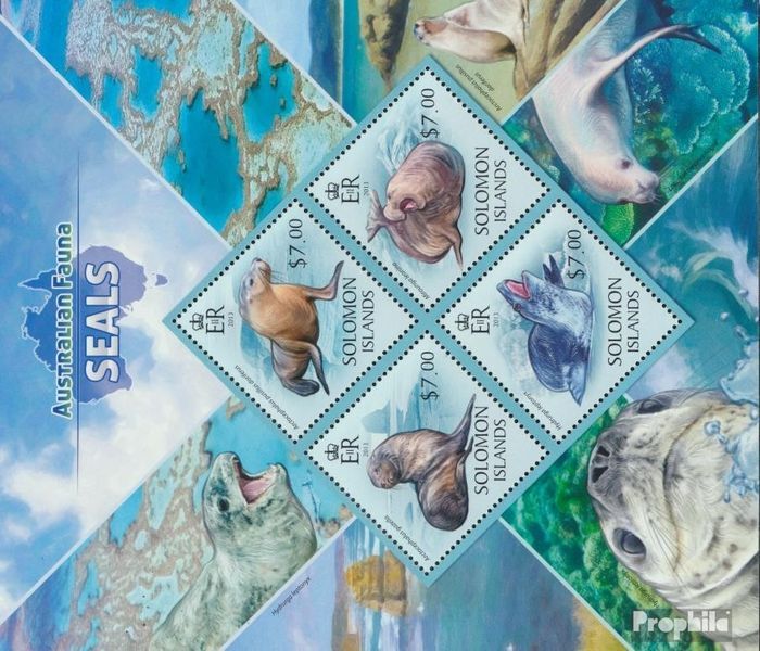 Salomoninseln 1997-2000 Sheetlet (complete issue) unmounted mint / never hinged