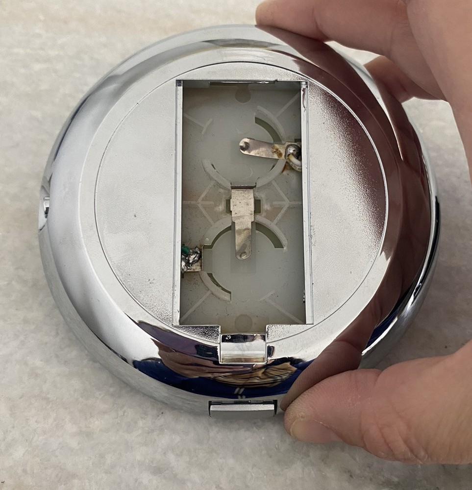 Swarovski Crystal Light Up Compact Mirror Magnification Double Sided