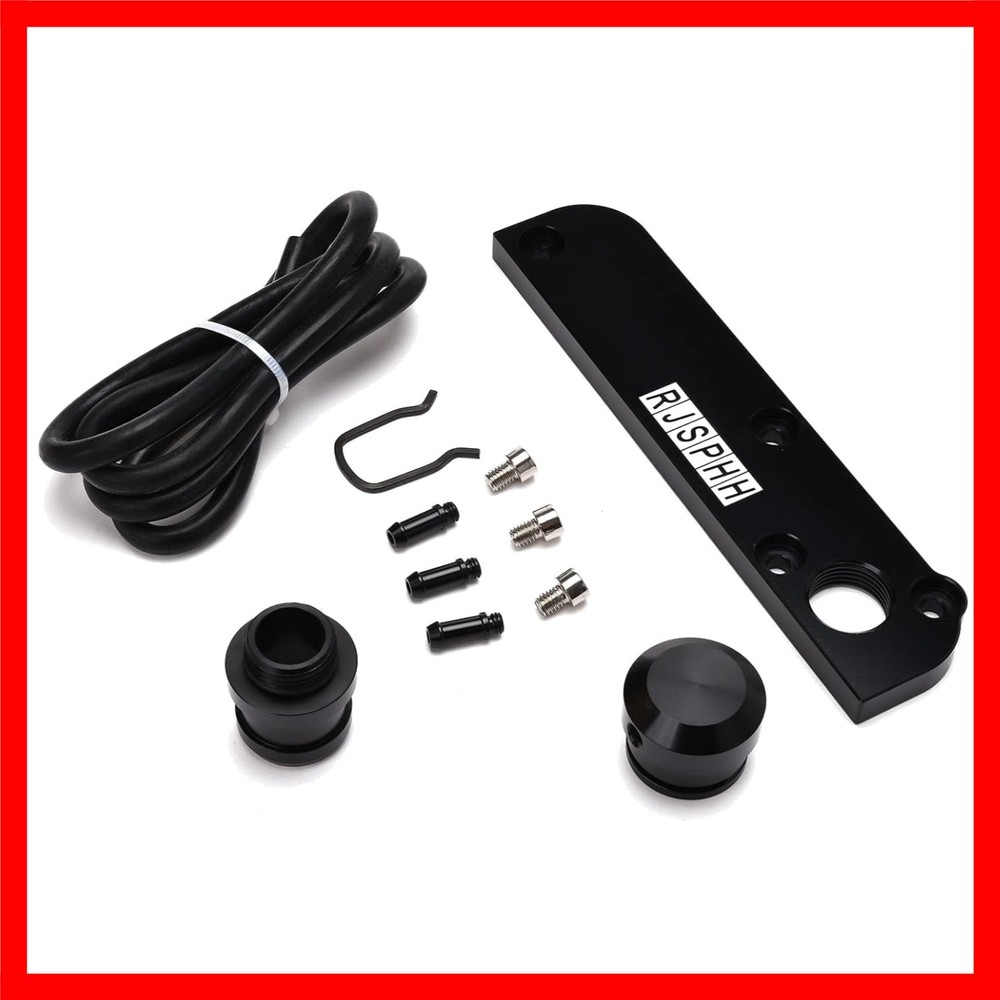 PCV Adapter FSI Torque Solution Billet with Boost Cap Kit Compatible with VW/...