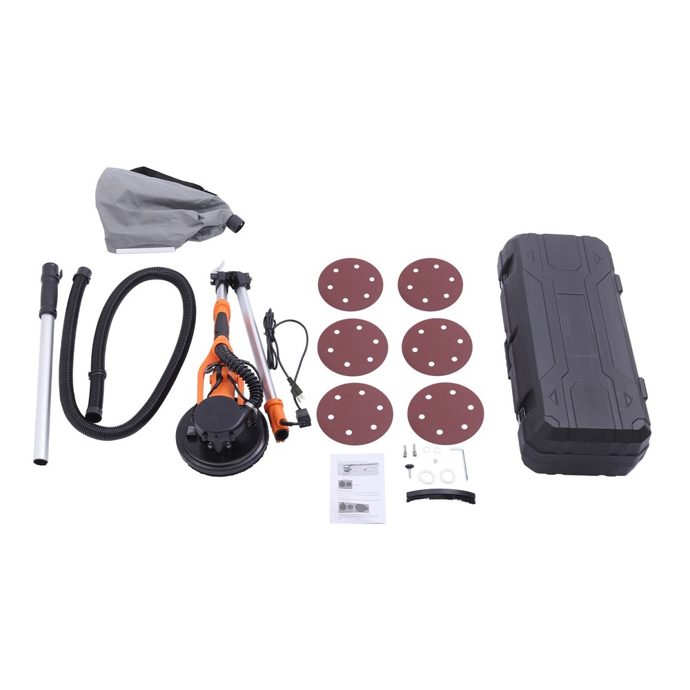 Electric Drywall Sander with Dust Collection & Adjustable Speed Settings