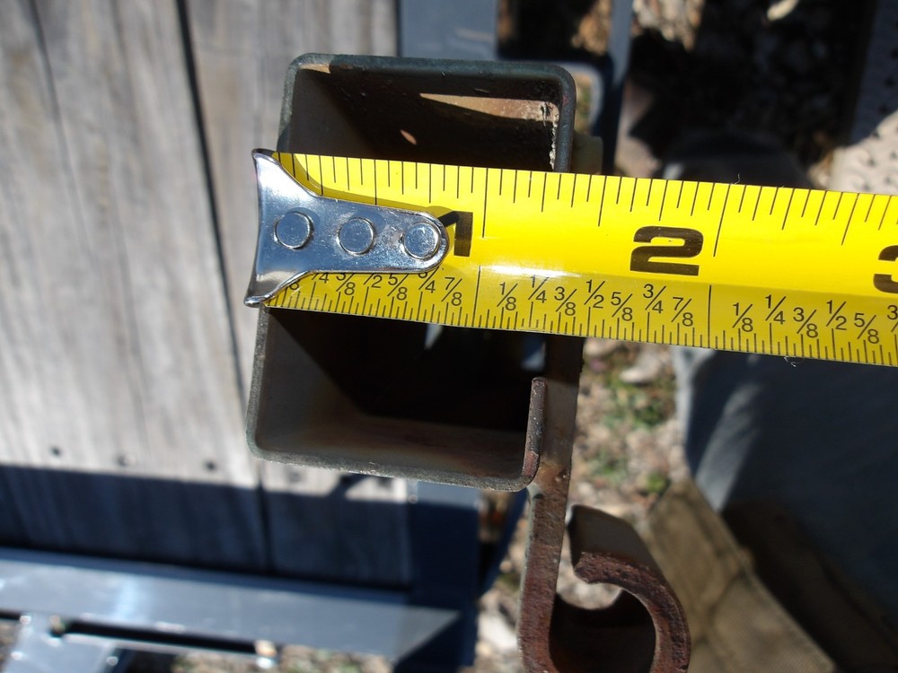 ONE..MILITARY SURPLUS M101 CARGO TRAILER SIDE RAIL HINGE (PASS REAR-DRIVR FRNT)