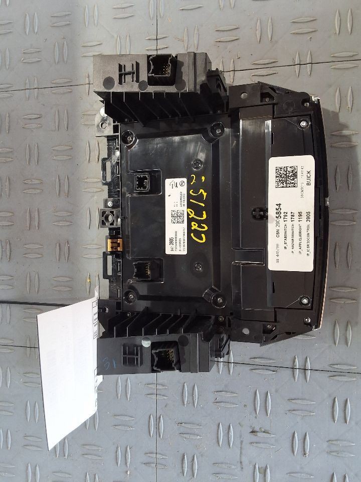 2020-2024 Buick Enclave Display and Control Panel