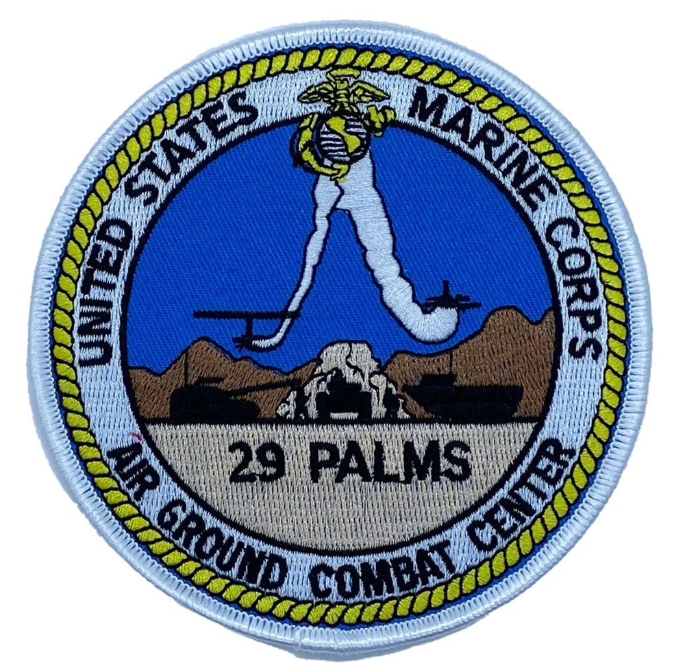 MCAGCC 29 Palms Patch – Hook and Loop, 4.25"
