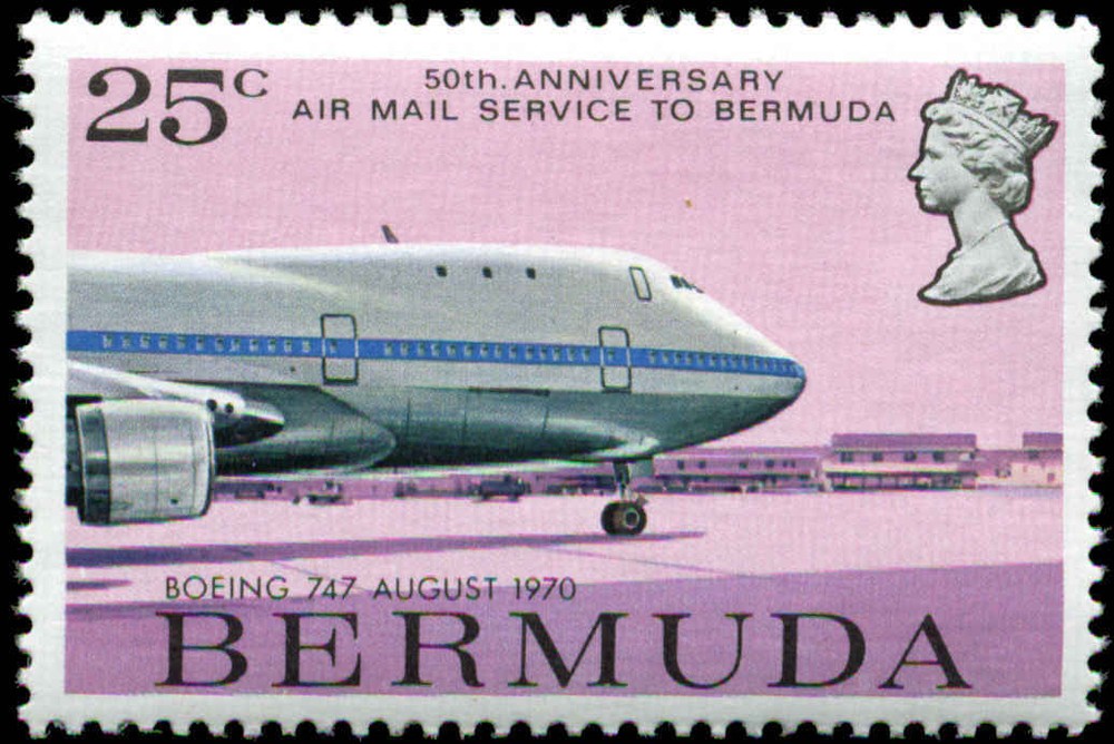 Bermuda Scott #318 - #321 Mint Never Hinged