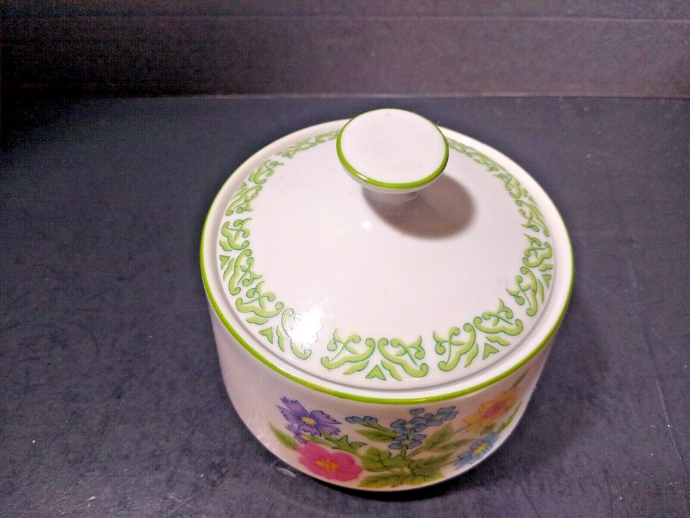 Mikasa Flower Show Sugar Bowl
