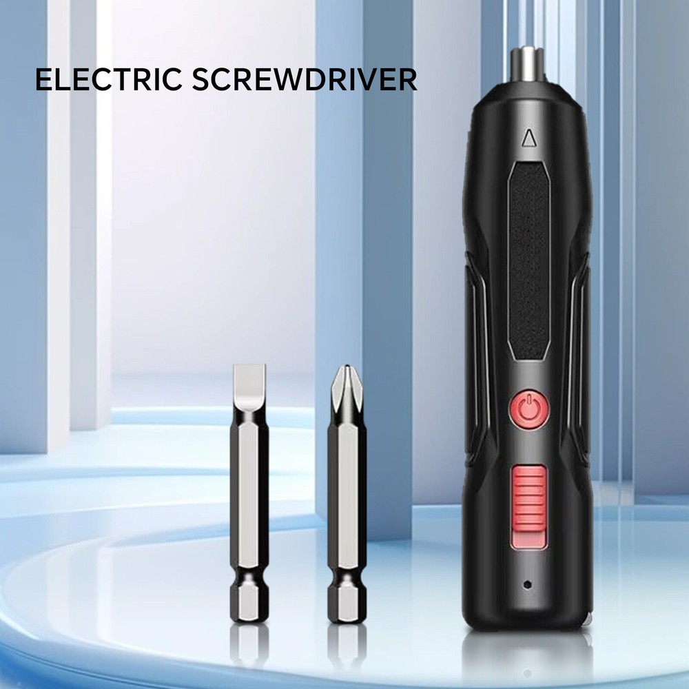 7.8V Mini Rechargeable Cordless Electric Screwdriver Drill Bits Set Power Tool