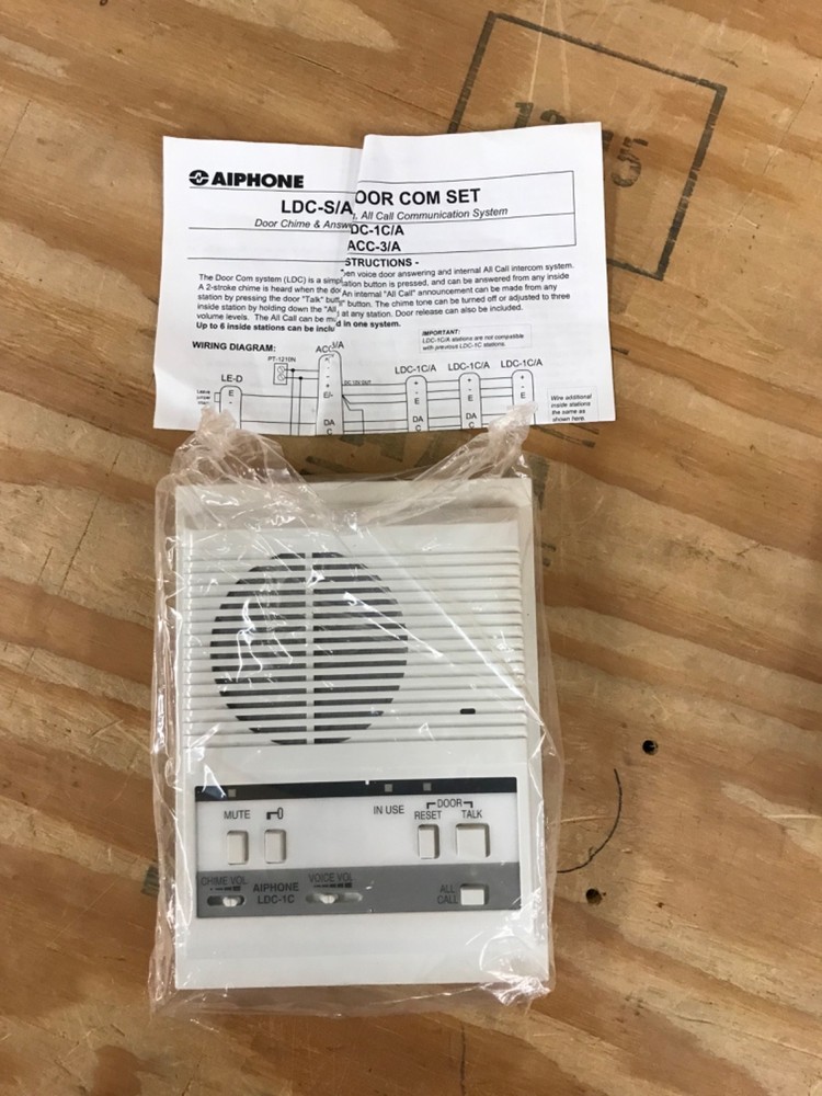 Aiphone LDC-1C/A Intercom Door Station (NEW IN BOX)