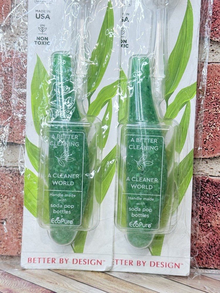 2 RADIUS SOURCE BRUSH Toothbrush SOFT Brush, Replaceable Head NON TOXIC Soda Pop
