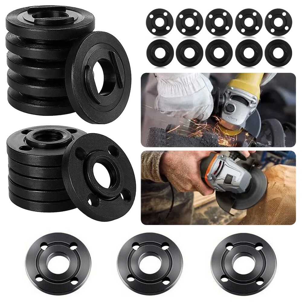 20PC 5/8-11 Angle Grinder Flange Lock Inner Outer Nut Power Tool
