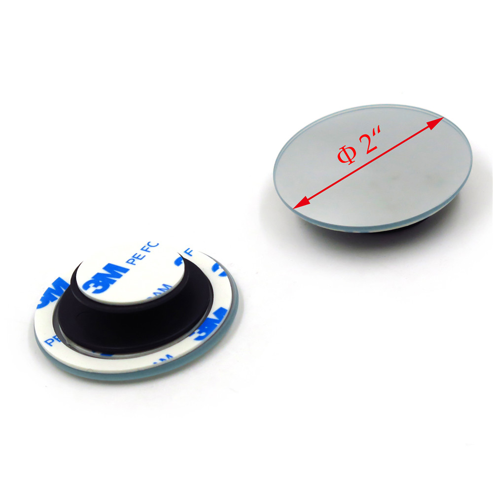 Blind Spot Car Side Mirror Kit 360 Degree Universal Adjustable Safety Round View