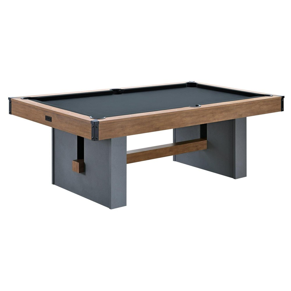7' Drop Pocket Pool Table - Standard Size Billiard Table - Stylish and Modern
