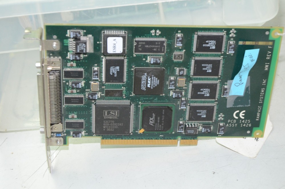 Rampage Systems MWI 1425 1426 PCI SCSI Plugin Adapter PCB