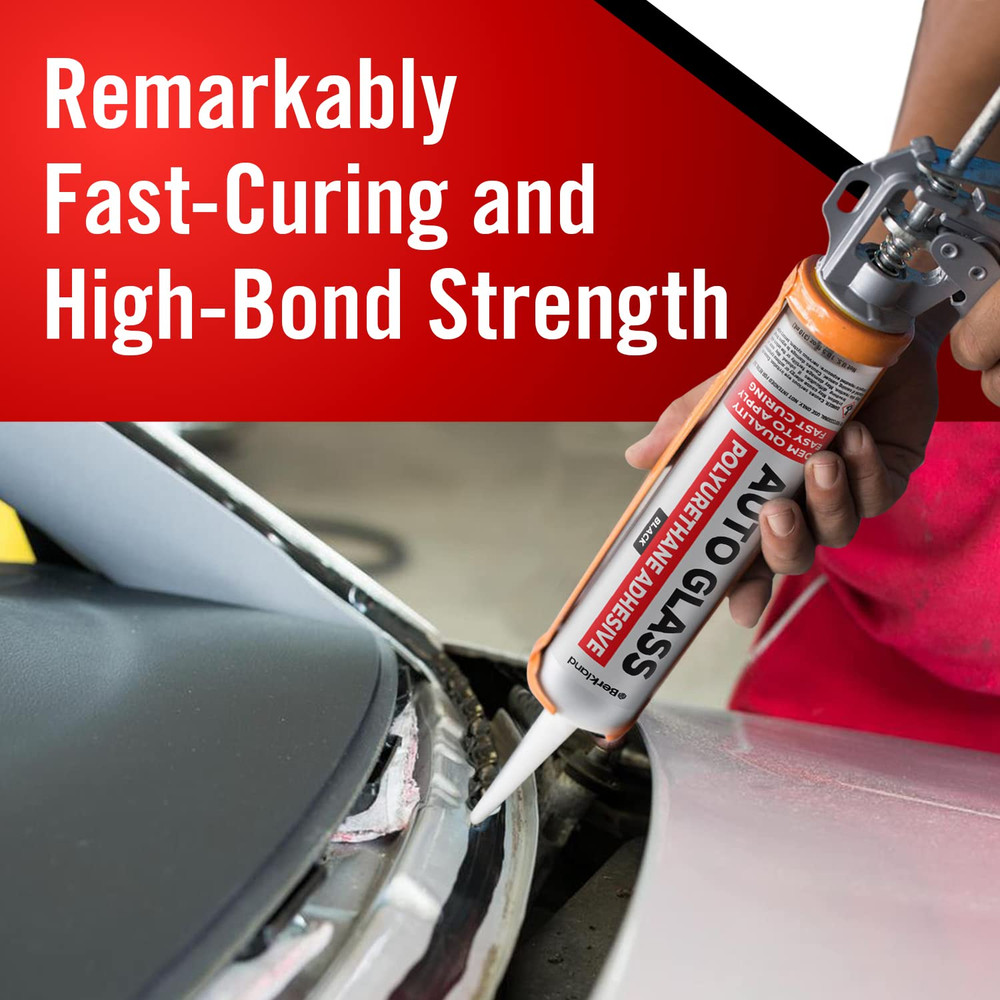 Polyurethane Windshield Adhesive with Fast Curing Formula - High Bond Strength W