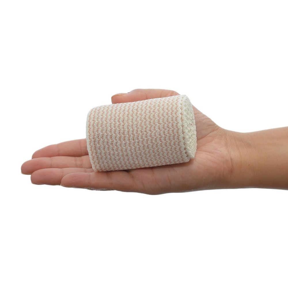 Dealmed Elastic Bandage Wrap 3" with Self Closure, Stretched Compression (2 Pack