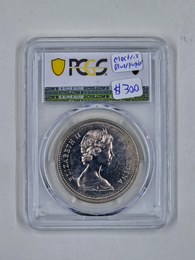 1973 S$1 PCGS SP65 Canada RCMP Ag