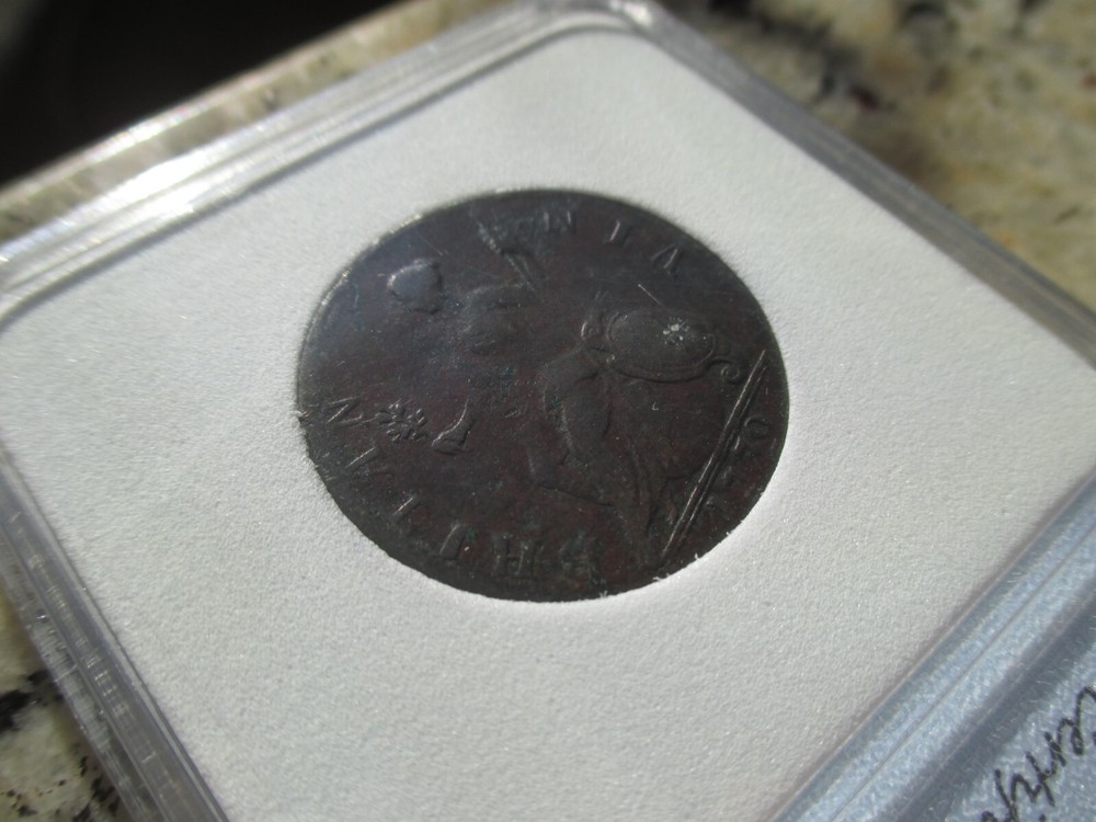 1770 King George III HalfPenny