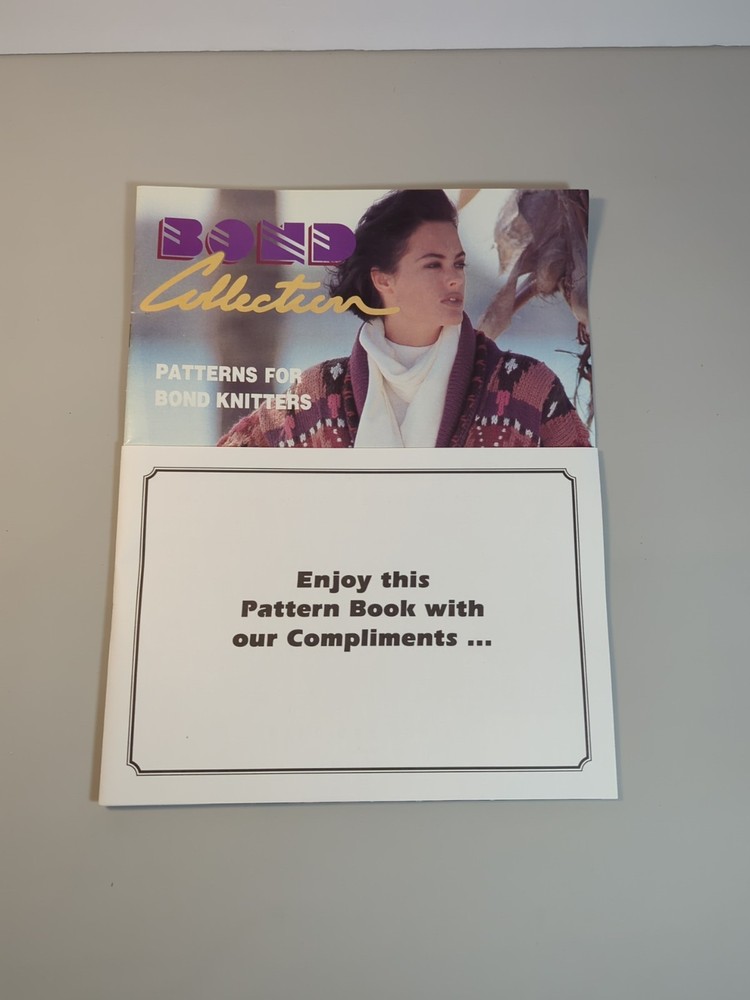 Bond Incredible Sweater Machine Instructions Manual Pattern Books