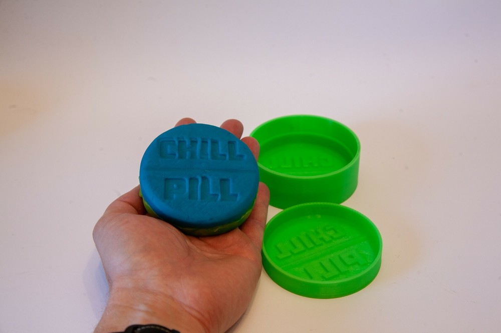 Chill Pill Bath Bomb Mold