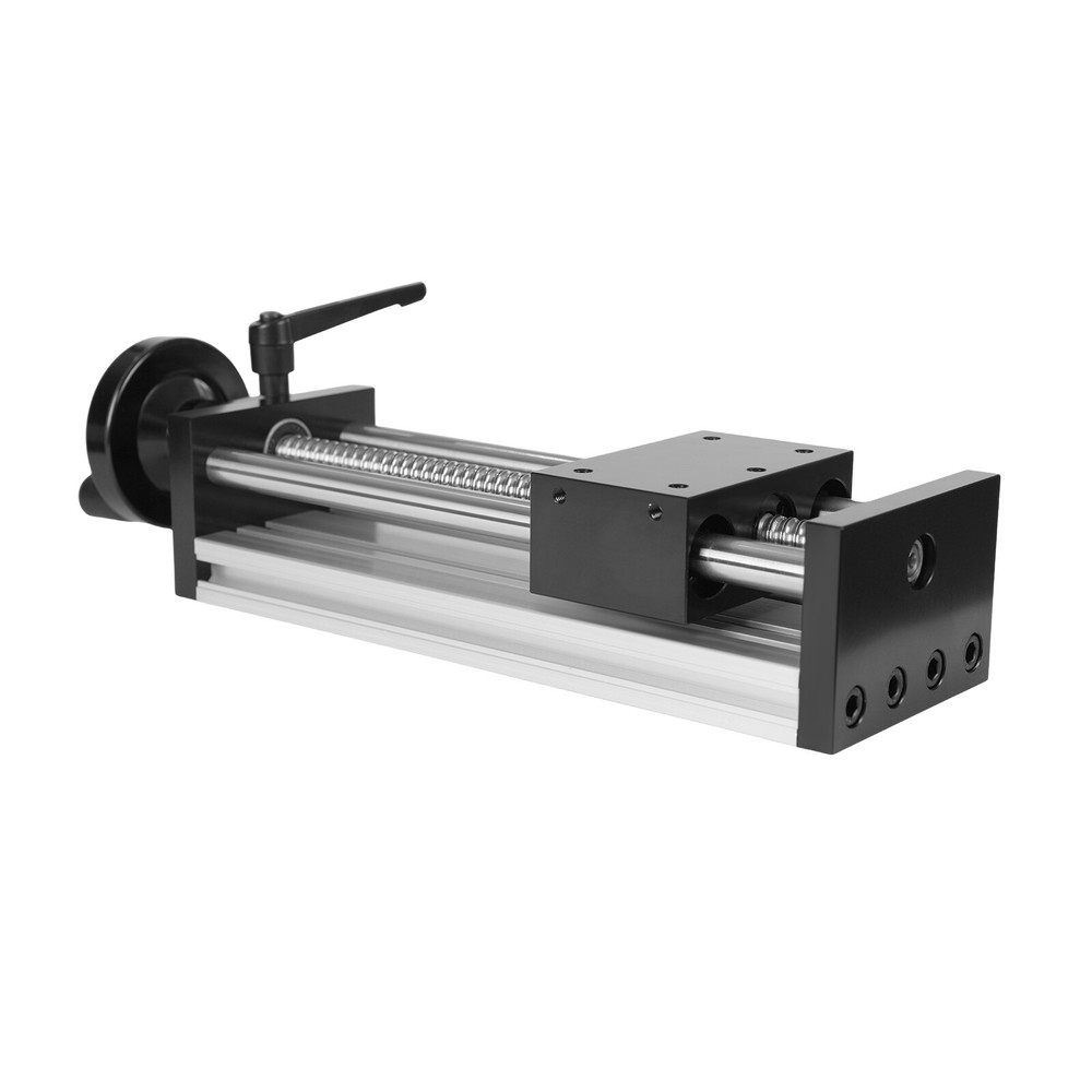 Dual Optical Axis Manual Sliding Table Rail Guide for Precision Positioning