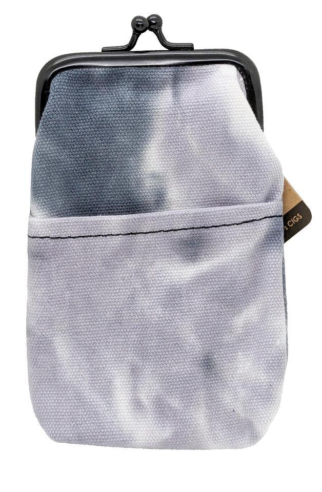 Smokezilla Canvas Pocket Style #5 Multiple Colored Tie-Dye 100s Cigarette Pouch