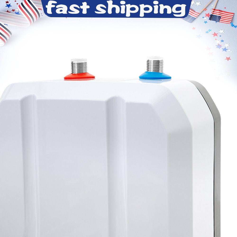 8L 1500W Instant Hot Water Heater Electric Tankless On Demand House Shower Sink