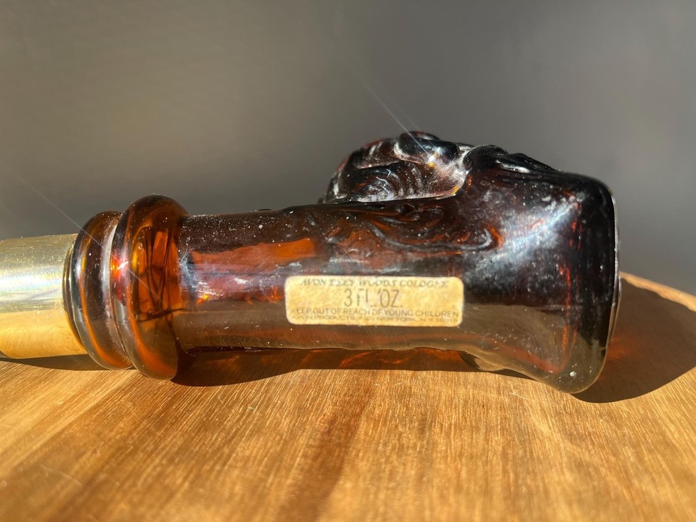 Avon Deep Woods After Shave Empty Pipe Bottle